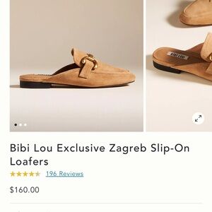 Anthropology excusive Zagreb slide loafers